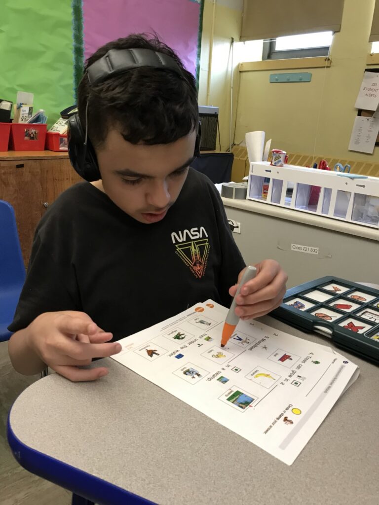 Working hard during the first week of school at P233@IS.25